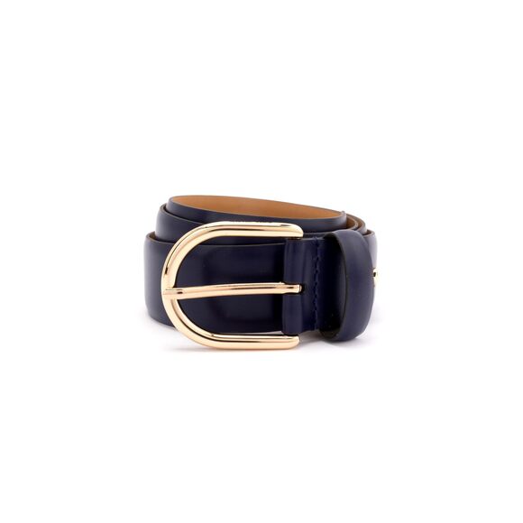 5418 Women's 1.5 Inch Feather Edge Belt Planetary Navy S